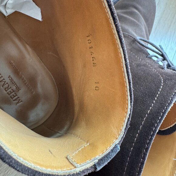 Meermin Brown Suede Chukka Boots - Picture 8 of 8
